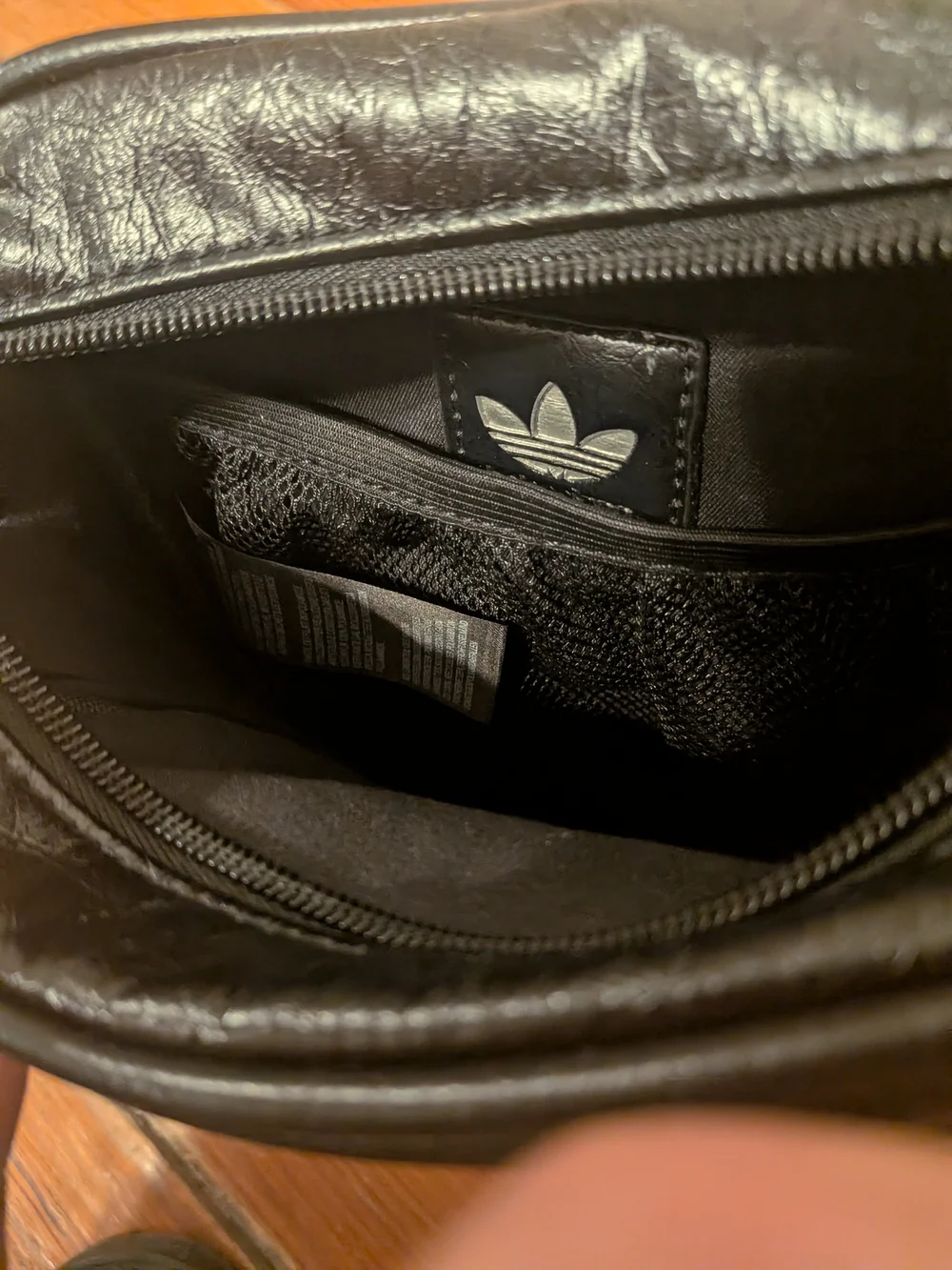 SS23 ADIDAS X BALENCIAGA COLLABORATION CALFSKIN LEATHER SHOULDER BAG
